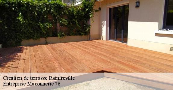 Création de terrasse  rainfreville-76730 Entreprise Maconnerie 76